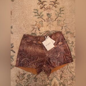 Runway the Label High Waist Women Shorts